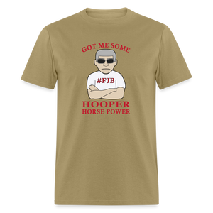 BASIC Hooper Horsepower Men's T-Shirt - khaki