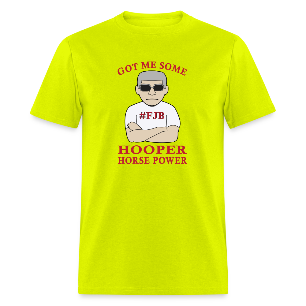 BASIC Hooper Horsepower Men's T-Shirt - safety green