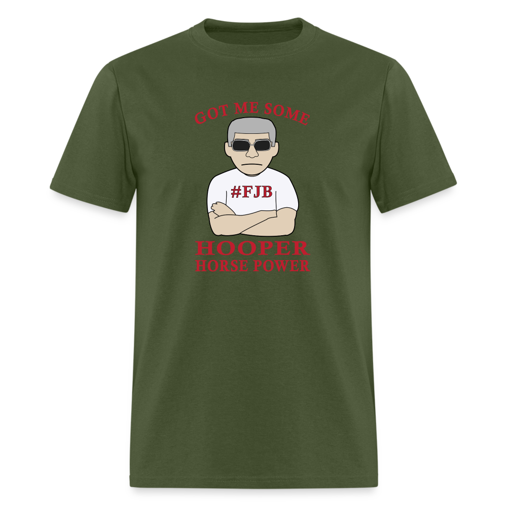 BASIC Hooper Horsepower Men's T-Shirt - military green