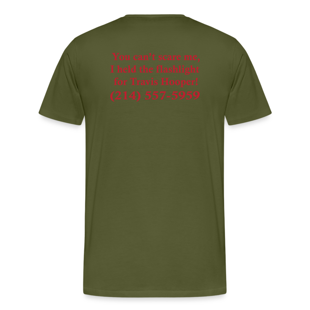 Hooper Horsepower Men's Premium T-Shirt - olive green