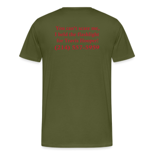 Hooper Horsepower Men's Premium T-Shirt - olive green