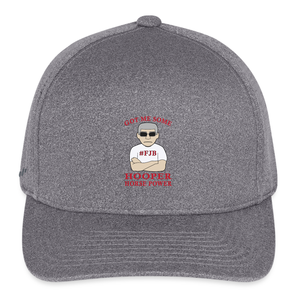 Flexfit Fitted Melange Baseball Cap - light heather gray