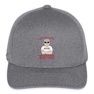 Flexfit Fitted Melange Baseball Cap - light heather gray