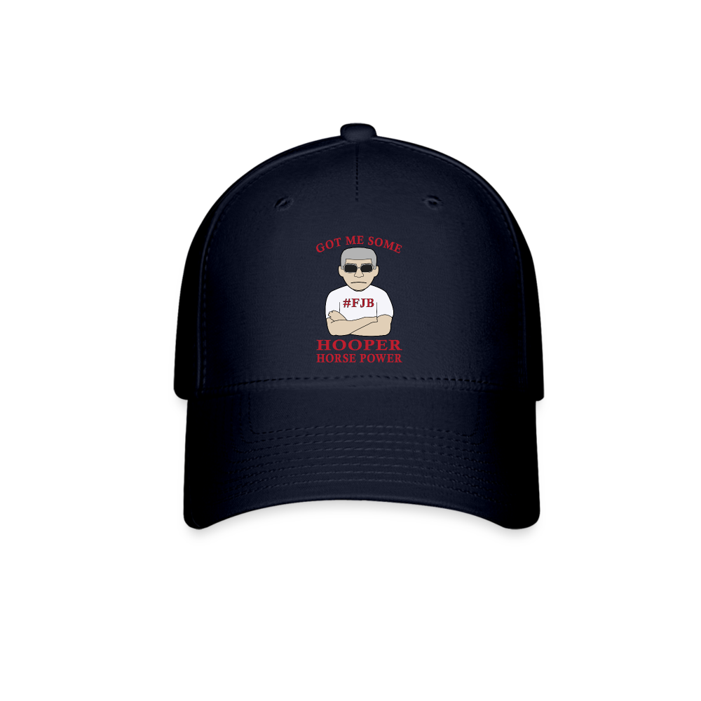 Hooper Horsepower Flex Fit Baseball Cap - navy