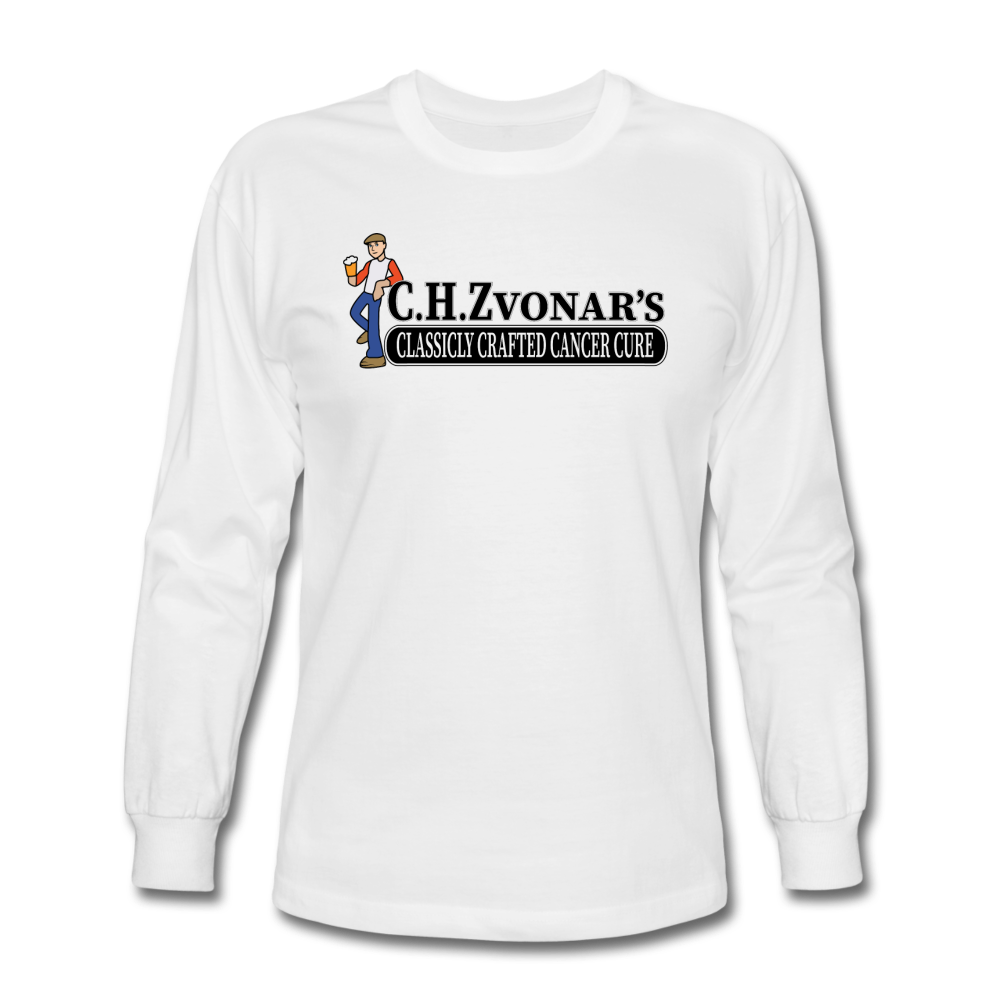 Znonar's Crafted Cure Men's Long Sleeve T-Shirt - white