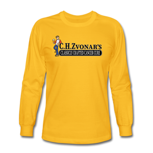 Znonar's Crafted Cure Men's Long Sleeve T-Shirt - gold