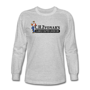 Znonar's Crafted Cure Men's Long Sleeve T-Shirt - heather gray