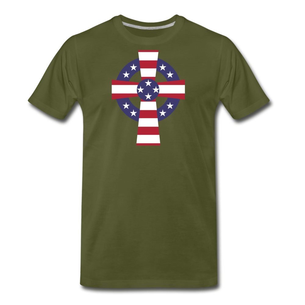 Men's Premium T-Shirt - olive green