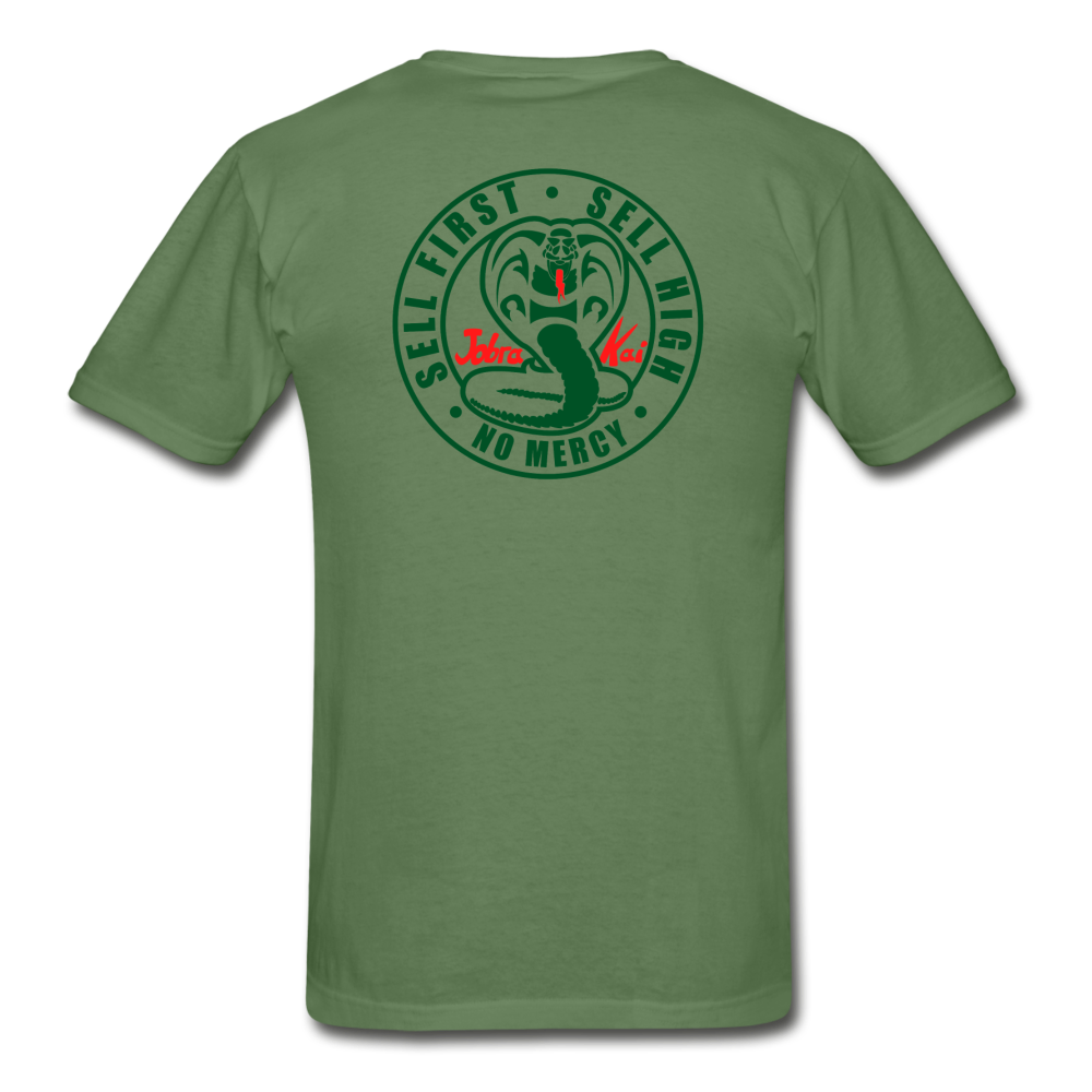 Jobra Kai Real Estate Gildan Ultra Cotton Adult T-Shirt - military green