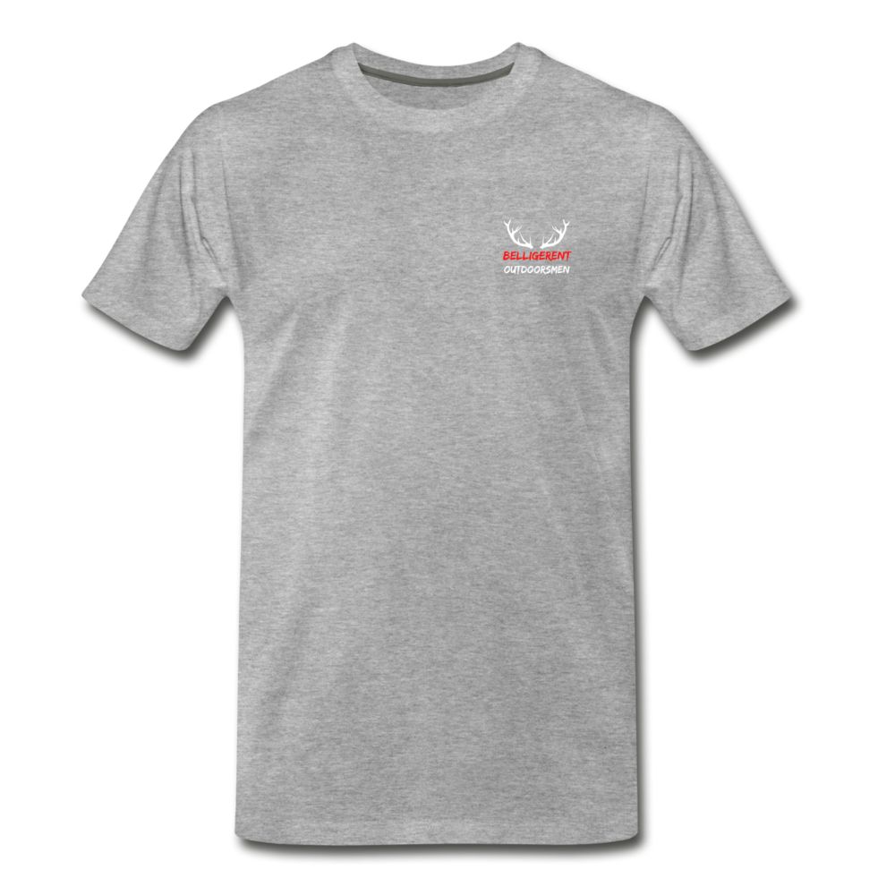 Belligerent Men's Premium T-Shirt - heather gray