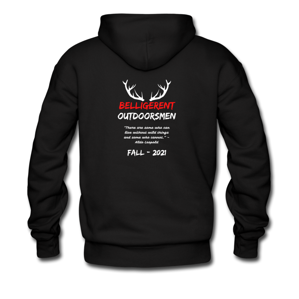 Belligerent Men's Hoodie - black