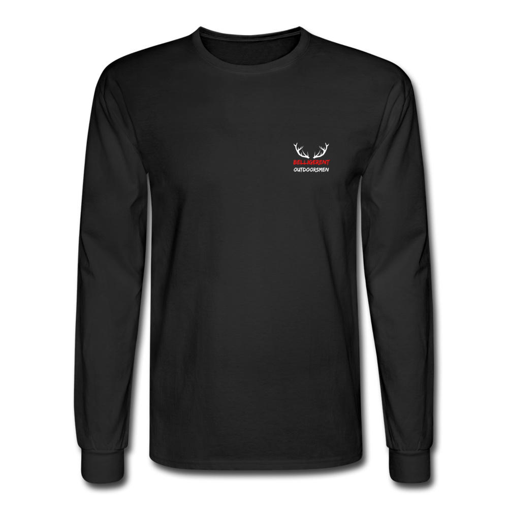 Belligerent Men's Long Sleeve T-Shirt - black