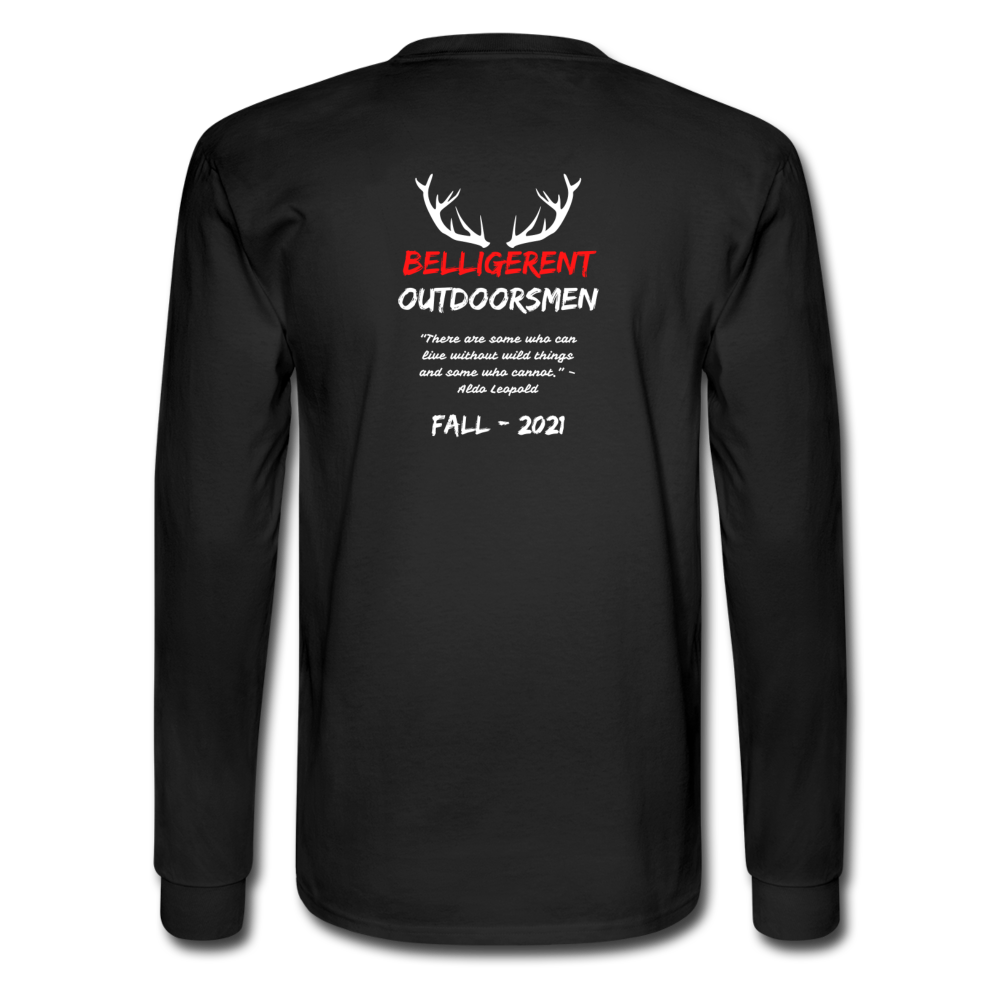 Belligerent Men's Long Sleeve T-Shirt - black