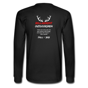 Belligerent Men's Long Sleeve T-Shirt - black