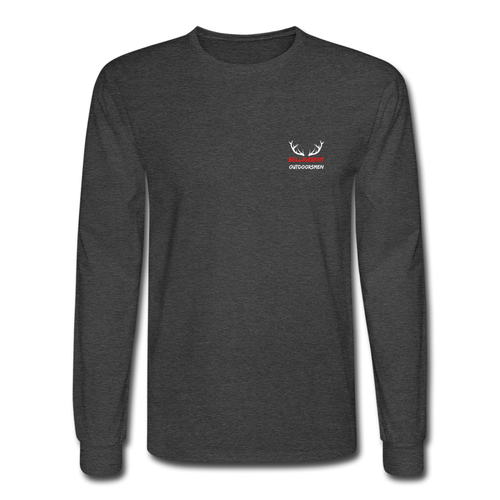 Belligerent Men's Long Sleeve T-Shirt - heather black