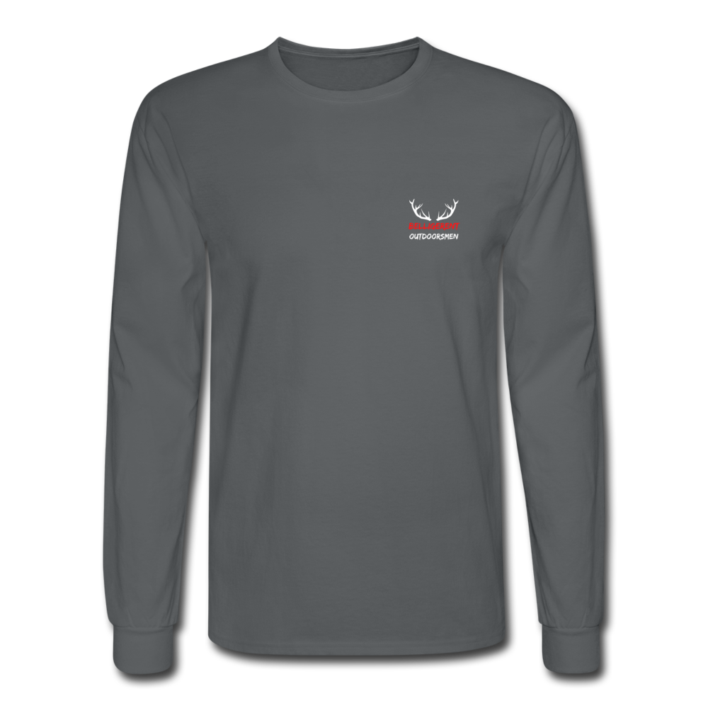 Belligerent Men's Long Sleeve T-Shirt - charcoal