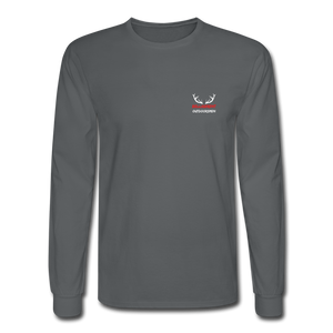 Belligerent Men's Long Sleeve T-Shirt - charcoal