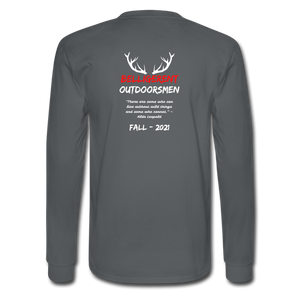 Belligerent Men's Long Sleeve T-Shirt - charcoal