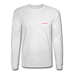 Belligerent Men's Long Sleeve T-Shirt - light heather gray