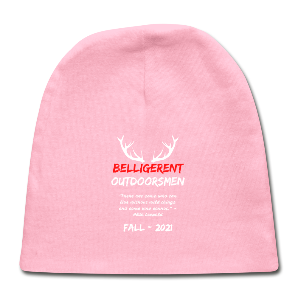 Belligerent Baby Cap - light pink