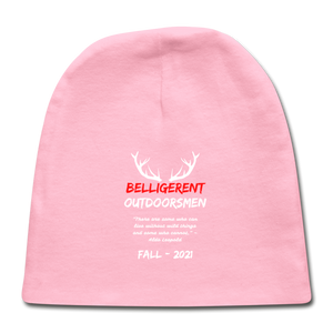 Belligerent Baby Cap - light pink